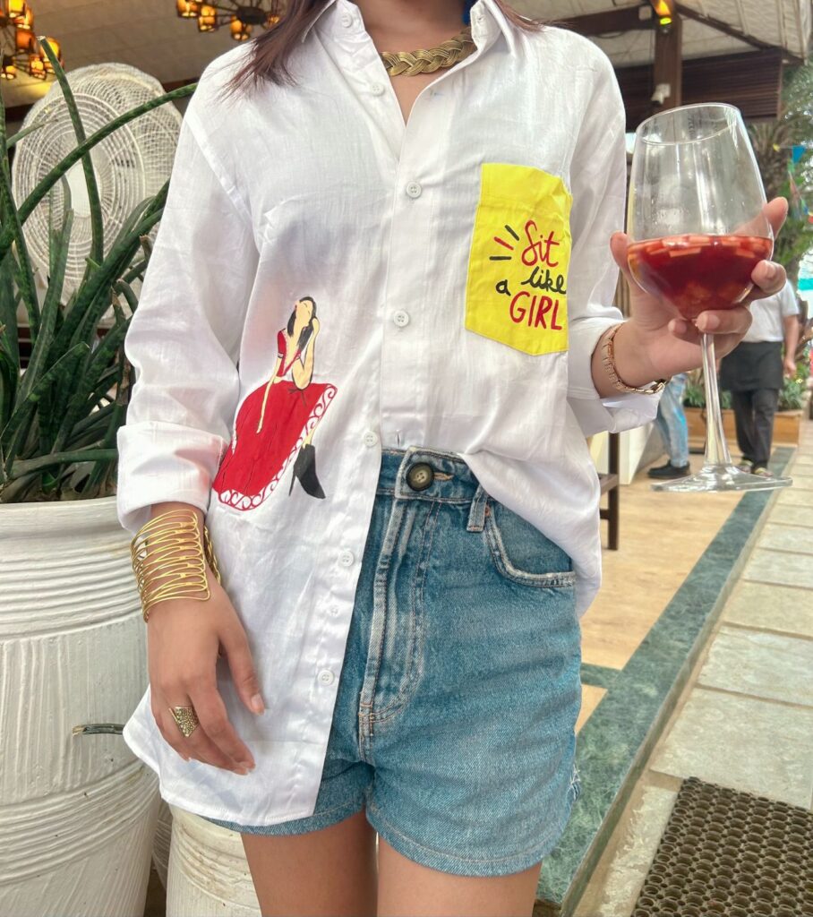 Cotton shirt for women