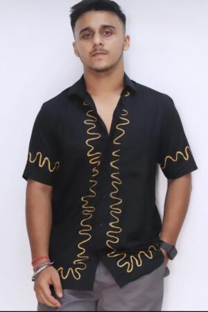 cotton half sleeves shirt for men