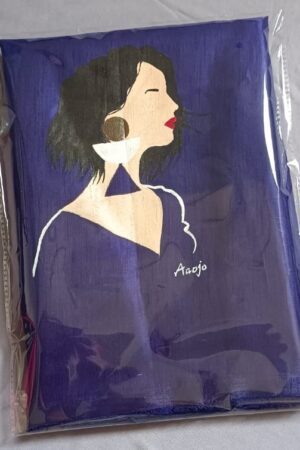 Blue lady girl blouse