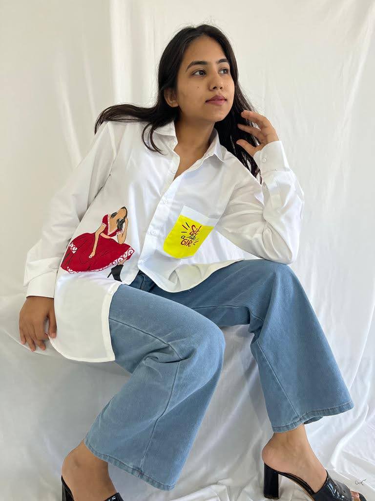 white cotton shirt womens