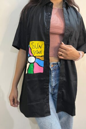 Sun shine oversized unisex shirts