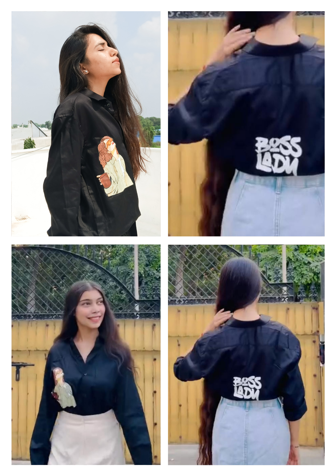 Printed shirt for women