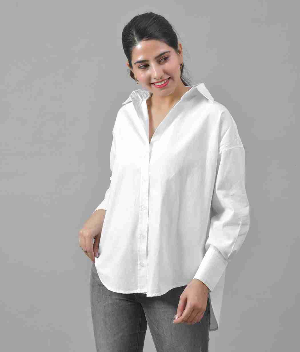 White cotton shirt